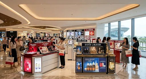 Duty-free cosmetics